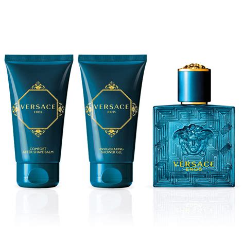 versace eros 50 ml set|Versace Eros refill.